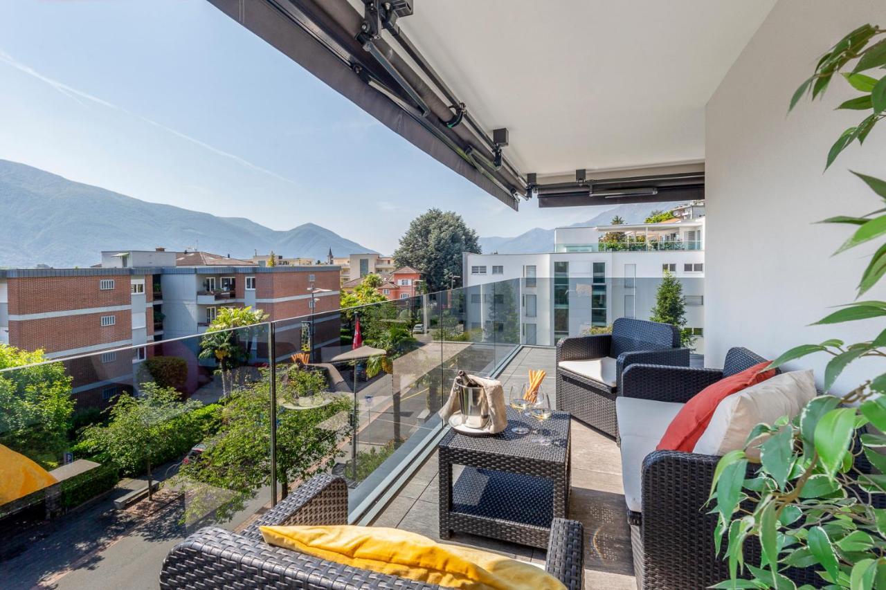 Sasso Boretto, Luxury Holiday Apartments Ascona Exterior foto