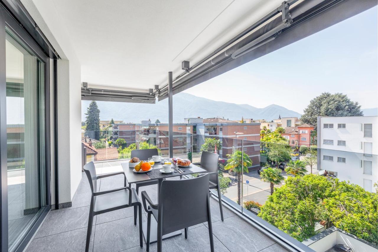 Sasso Boretto, Luxury Holiday Apartments Ascona Exterior foto